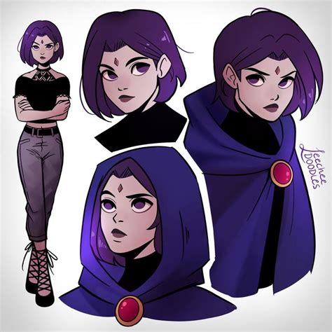 10 Fan Art Pics Of Raven That Make Us Want To Watch Teen。